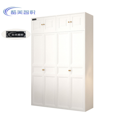 酷美智悦 钢制四门衣柜1600*550*2400mm+顶柜 KM-JZ421 个