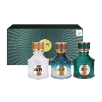 泸州老窖高光小酒礼盒 40.9度 125ml*3瓶 浓香型白酒 2970