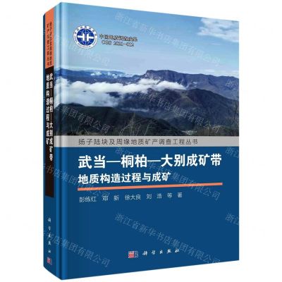 [N]武当-桐柏-大别成矿带地质构造过程与成矿(精)/扬子陆块及周缘地质矿产调查工程丛书-9787030753656