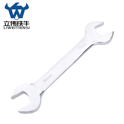 立伟铁牛镜面双开扳手36×41mm/把