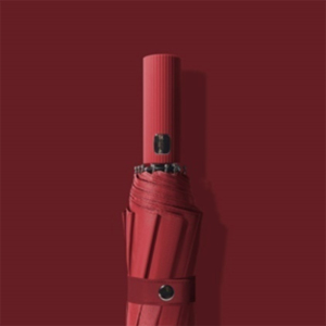 全自动 钢骨玻纤 加厚黑胶布配色橡胶漆手柄 YF-Z2021004 晴雨两用伞