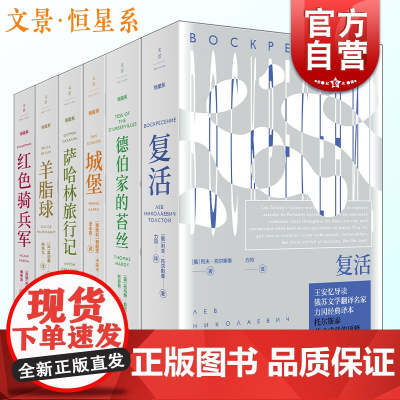 复活/羊脂球莫泊桑短篇小说选/城堡/红色骑兵军/萨哈林旅行记 列夫托尔斯泰契诃夫卡夫卡巴别尔文学名著文景恒星系世纪文景小