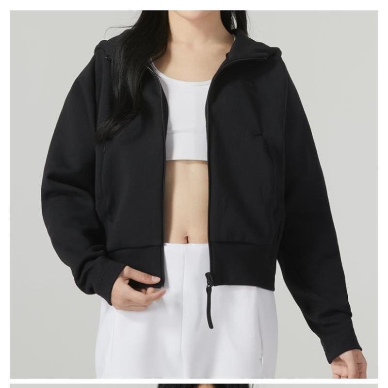 adidas/阿迪达斯连帽外套运动休闲舒适针织女装夹克IN5128 C