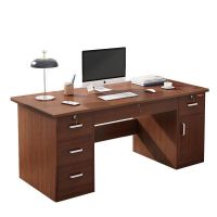 SONGLIM 盛松林 办公桌 140*60*75cm(深胡桃5抽1柜) 张