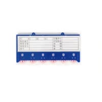 瑾如云海 磁性标签 料签 六轮双磁65x150mm 个