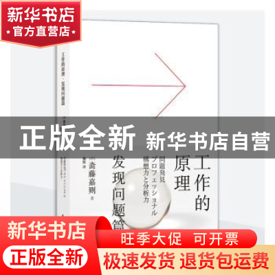 正版 工作的原理·发现问题篇 [日]斋藤嘉则,译者:魏维 后浪 民