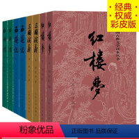 [正版]四大名著彩皮版原著全套8册三国演义西游记红楼梦水浒传中国古典文学读本丛书人民文学出版