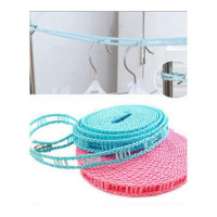 权夫人5米加粗晾衣绳晒被绳户外旅行挂衣绳宿舍防风防滑晾晒绳子凉衣绳三色随机发一条