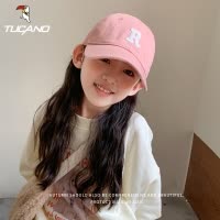 儿童帽子女童韩版遮阳棒球帽男宝宝户外出游防晒百搭亲子款鸭舌帽