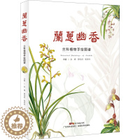 [醉染正版]正版 兰蕙幽香 兰科植物手绘图谱 广东科技出版社 余峰,曾宋君,张玲玲 编 养花书籍