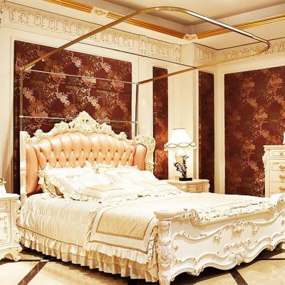 美帮汇渐变导轨蚊帐u型轨道 新款家用1.8m床双人加密加厚1.5公主风