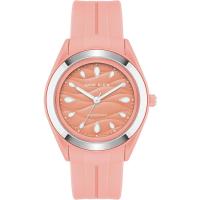 Anne Klein手表女夜光防水石英圆形表盘385毫米海洋塑料表带