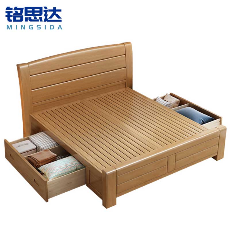 铭思达单人储物床