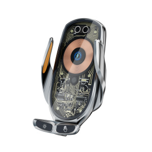 新款66瓦无线超级快充车载充电器汽车用多功能智能无线充手机支架