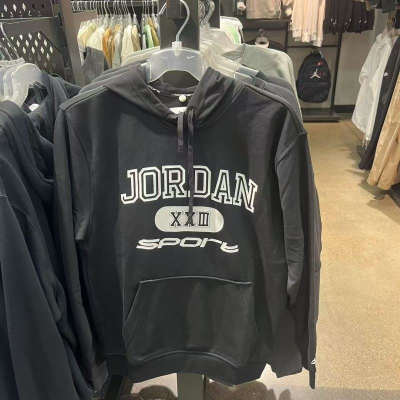 NIKE耐克连帽卫衣JORDAN运动休闲针织男装套头衫FV8627-010 C