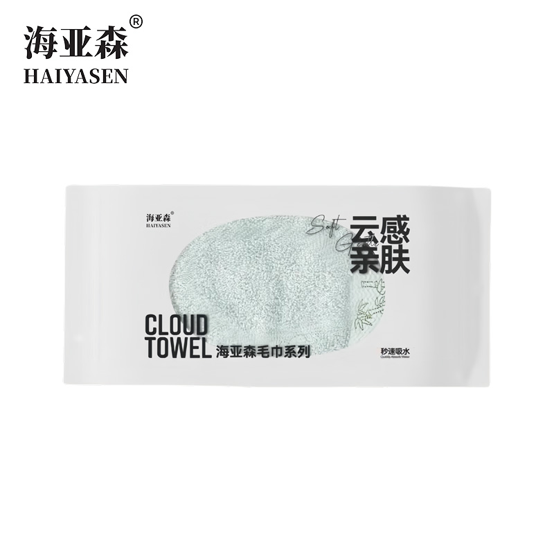 海亚森竹纤维抹布两用单条装(蓝色)34*72cm 115g (计价单位:条)TK-1032