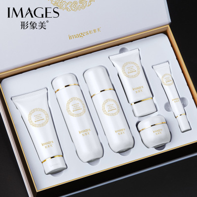 形象美贵妇素颜六件套套盒补水保湿滋养润泽面部护理套装