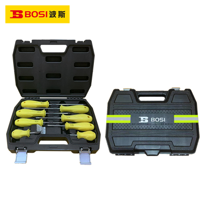 波斯(BOSI) 荧光系列8件螺丝批组套(十字、一字) 8件套 套