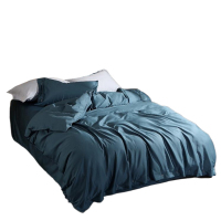 赞属 轻奢60s长绒棉四件套-海水兰200*230cm 套