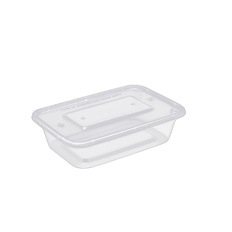 珂美芙 加厚一次性饭盒 750ml方盒 个