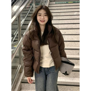 年羽绒棉服女冬短款宽松加厚棉衣肯豆风棉袄休闲小个子外套