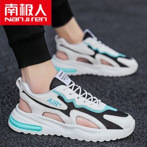 凉鞋男夏季潮流镂空网面透气老爹潮鞋休闲包头凉拖