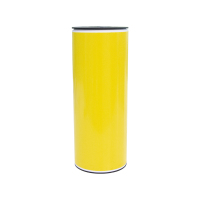 MASUNG MS-BQ300 300mm*20m 打印机标签胶贴(1盒/卷) 黄色