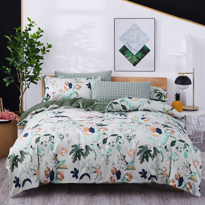 天琴绿野仙踪-银离子抗菌四件套 床单230*250cm+被罩200*230cm+枕套48*74cm*2