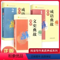 成语典故精粹1 初中通用 [正版]成语典故精粹1+2文史典故精粹阅读写作素质养成系列 初中生课外阅读写作知识书籍弘扬传统