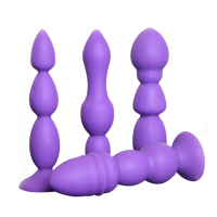 取悦肛塞4盒男女共用后庭塞手动扩张女用大号拉珠扩肛男士同志同性恋情侣系列情趣玩具外出穿戴自慰器夫妻房事性生活成人女性用品