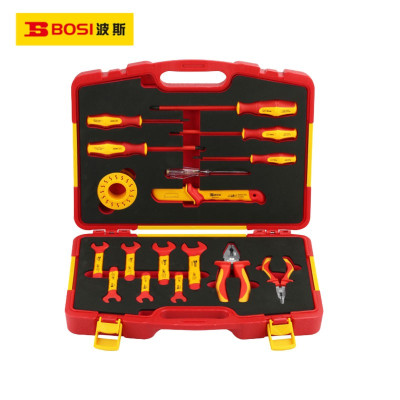 波斯(BOSI)VDE绝缘工具组套(17件套)套