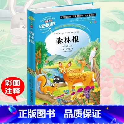 [正版]满49森林报 五年级必读春夏秋冬四季全集小学生青少年版三四五六年级课外必读书3-4-5-6年级课外阅读儿童文学世