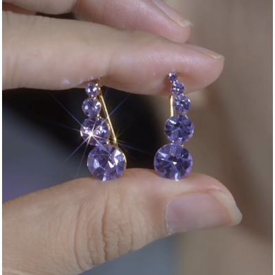 独特耳环2025年新款小众设计感一款两戴耳钉纯银针轻奢高级感耳饰送女朋友老婆情人节七夕生日礼物