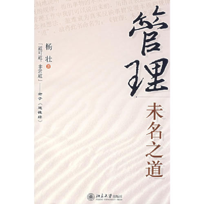正版新书]管理未名杨壮著9787301120477