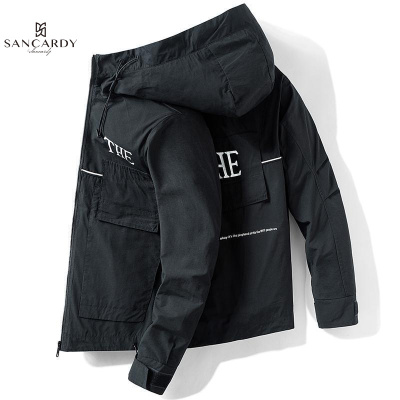 圣吉卡丹夹克男士外套休闲潮流夹克衫上衣服男装