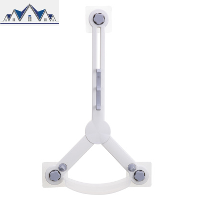 厨房锅盖架挂壁挂式免打孔挂钩带接水多功能塑料挂式大置物架用品 三维工匠