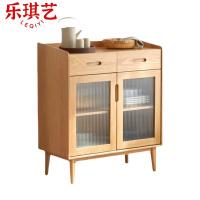乐琪艺 茶水柜 原木色 80*40*94cm 个