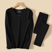 无缝美体保暖内衣套装中厚发热秋衣秋裤女紧身内穿秋冬打底保暖衣_99