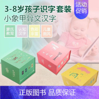 甲骨文游戏字卡1+2+3 共3本(红卡+绿卡+黄卡+字解手册3本) [正版] 有故事的汉字 走进生活+认识自我+亲近