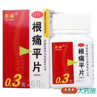 [10盒]燕峰 根痛平片 0.3g*60片/盒*10盒 活血通络止痛颈椎病肩颈疼痛活动受限上肢麻木