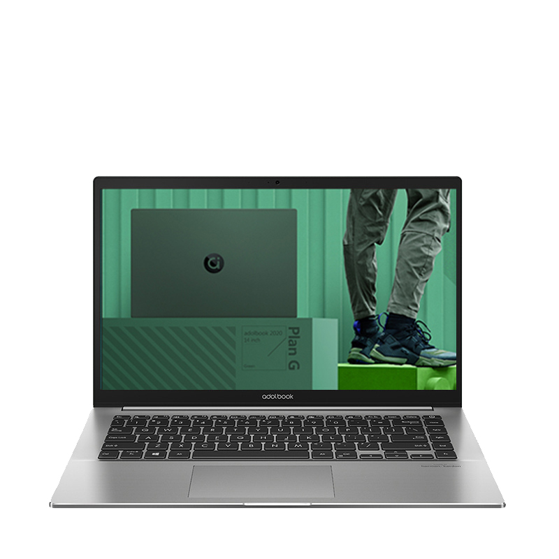 华硕a豆adolbook14 2020 14英寸高颜值全金属超轻薄本笔记本电脑(i5