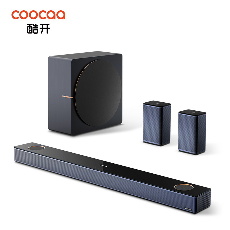 0 大喇叭低音炮金属条形挂壁soundbar音响