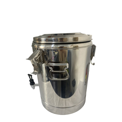 炯毅 保温桶商用大容量饭桶 不锈钢超长保温保冷汤桶奶茶桶摆摊豆浆桶 不锈钢保温桶 单龙头 50L 个