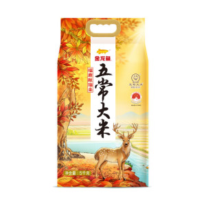 金龙鱼福鹿献瑞来五常大米5kg