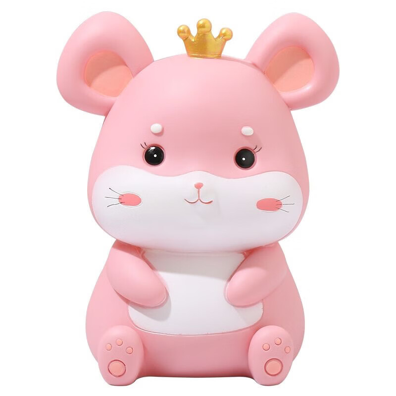 存钱罐年新款儿童摔不烂学生储钱罐生日礼物老鼠存钱罐防摔