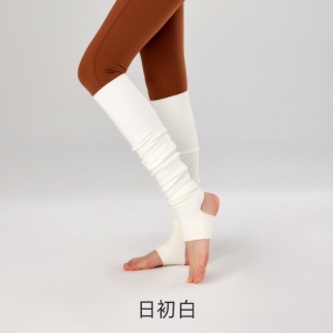 YOTTOY专业瑜伽袜套女过膝长筒冬季保暖瑜珈堆堆袜子普拉提厚袜套