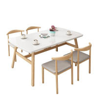 鑫睿辉 食堂餐桌椅一桌四椅 1400*750*750mm 套