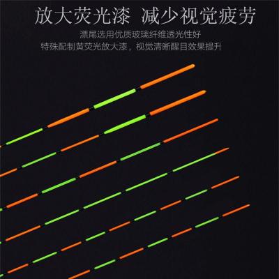 纳米鲫鲤浮漂套装混养枣核鱼漂高灵敏醒目加粗尾渔具漂盒全套威珺