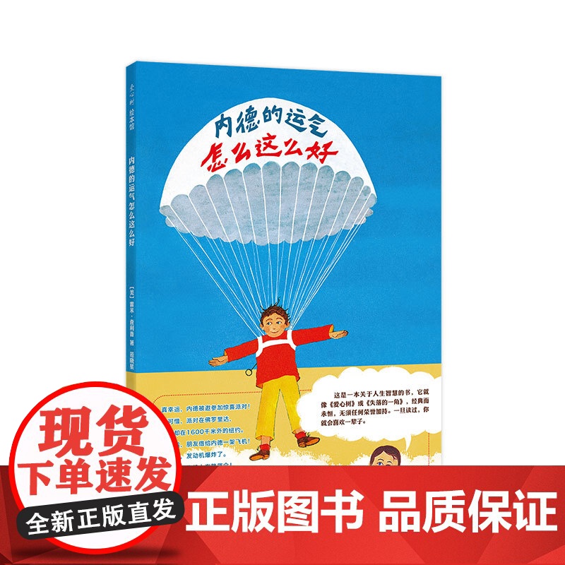 内德的运气怎么这么好 乐观 抗挫力 大师作品 雷米查利普 冒险 儿童绘本 3~6 正版