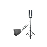 晫安联 ZM5013A AC220V 150W 5700K IP65 2.8m LED 移动照明储能装置 黑色